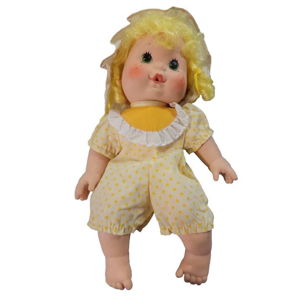 Vtg 1982 Kenner Strawberry Shortcake Lemon Meringue Blow Kisses Doll READ
